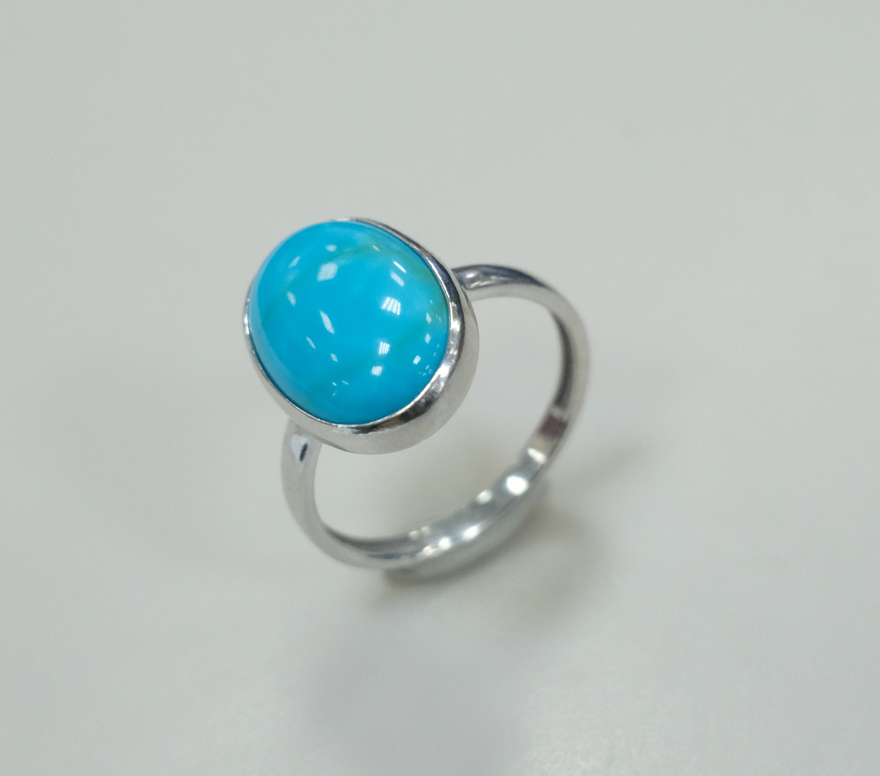 Серебряное кольцо с бирюзой